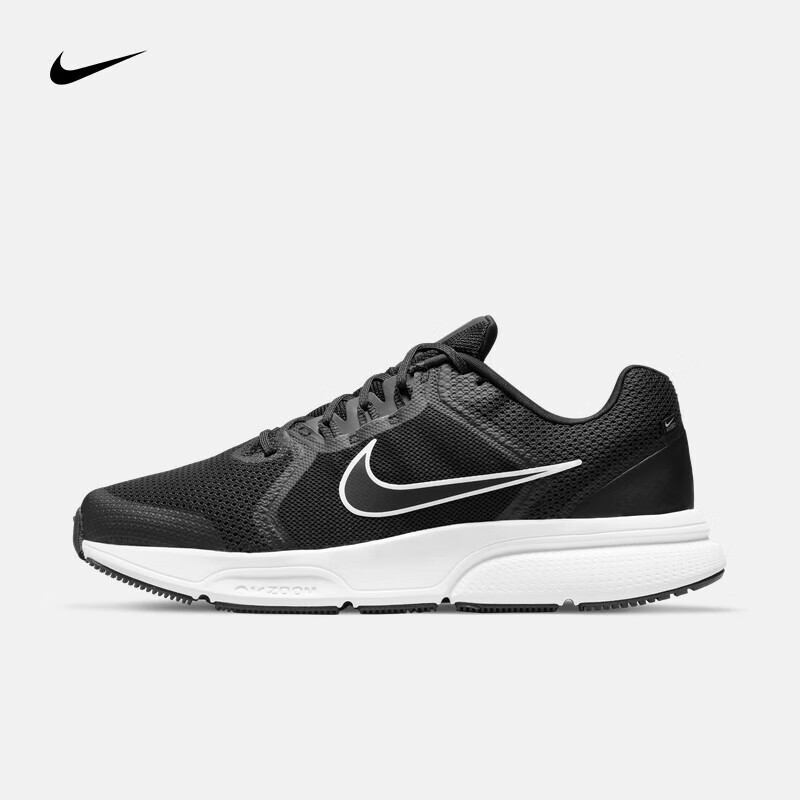 NIKE耐克鞋子男鞋秋季新款运动鞋tanjun网面透气休闲鞋缓震跑步鞋子男 DC8996-001/ZOOM SPAN 4/黑白 41