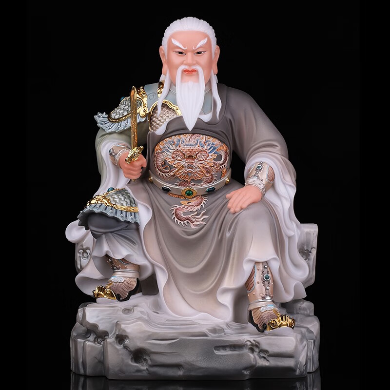 保家仙 汉白玉佛像 胡天霸神像 1 12寸