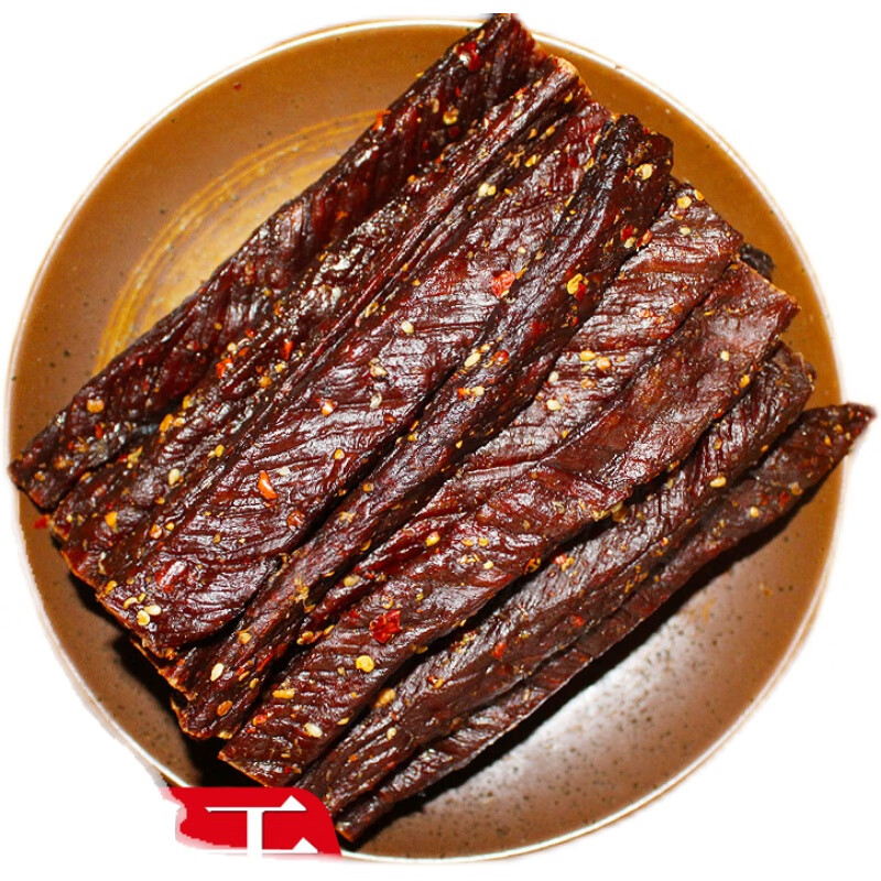 牛盟记内蒙古通辽特产正宗风干牛肉干超干条500g小零食特干风味 500g