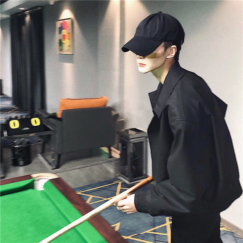 凤桐花外套男潮ins百搭痞帅感纯欲风棒球服学生宽松版帅气男生衣服