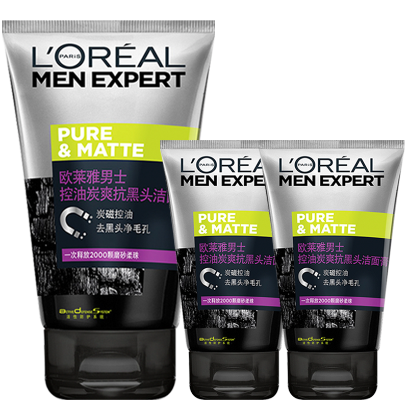 ���ڲ�����ŷ���ţ�LOREAL�� ��ʿϴ���̲�ˮ��ʪ����̼ˬĥɰ����ͷ������㾻��������� ����ͷ�����100ml+50ml