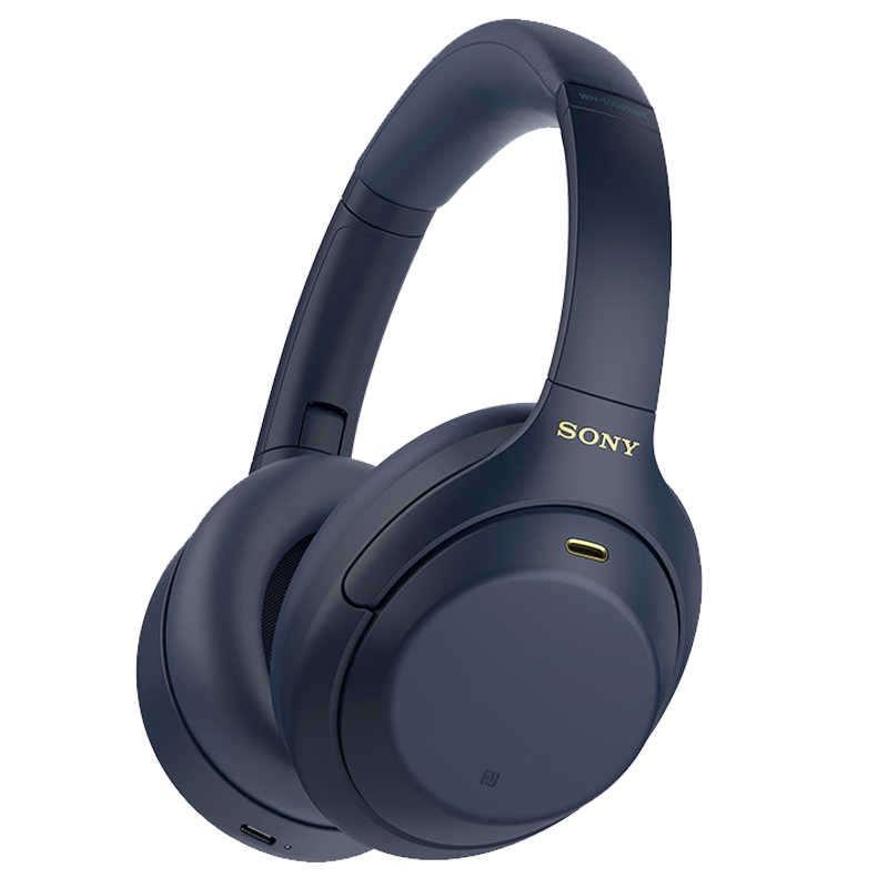 ���ᣨSONY��WH-1000XM5/WH-1000XM4 ͷ��ʽ���߽������ AI���ܽ��� ���ΰ칫� ����ƻ����׿ WH-1000XM4 ��ҹ��