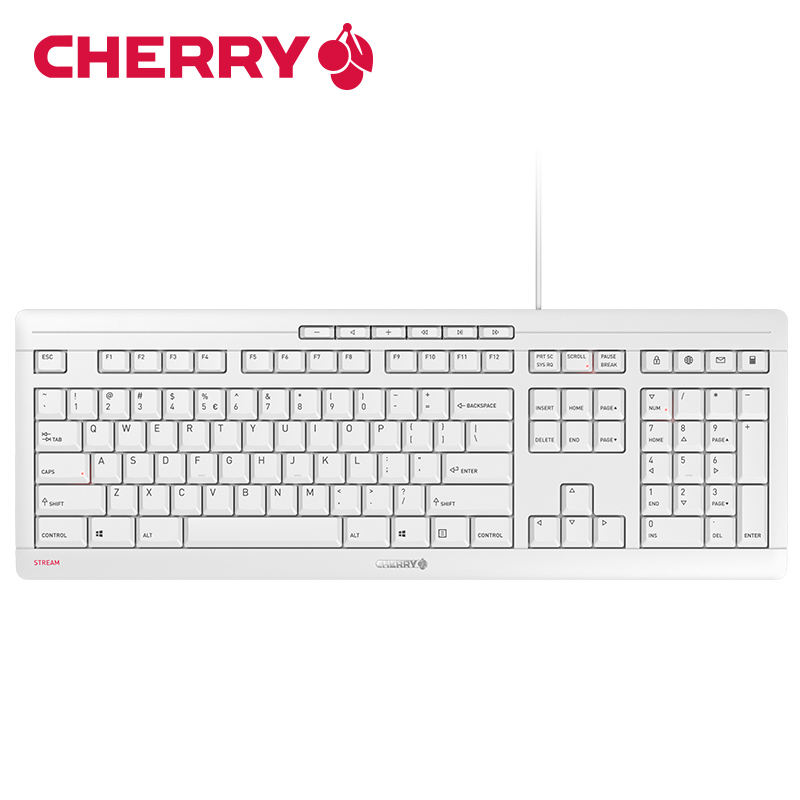 【顺丰】德国cherry樱桃键盘有线usb键盘静音办公商务