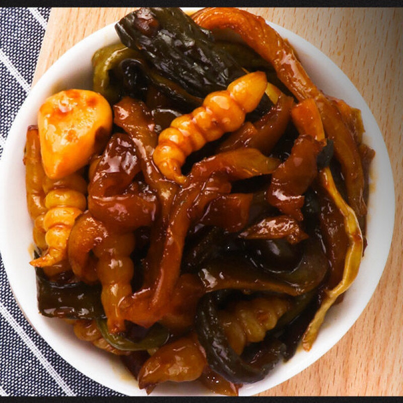 温即老东北酱香八宝菜 2包装 酱八宝菜萝卜干榨菜黄瓜辣椒咸菜下饭菜