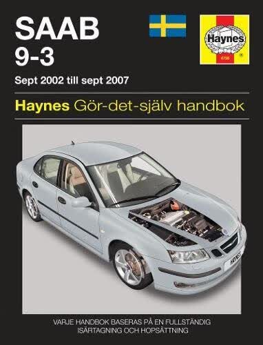 预订 Saab 9-3 (02 - 07)