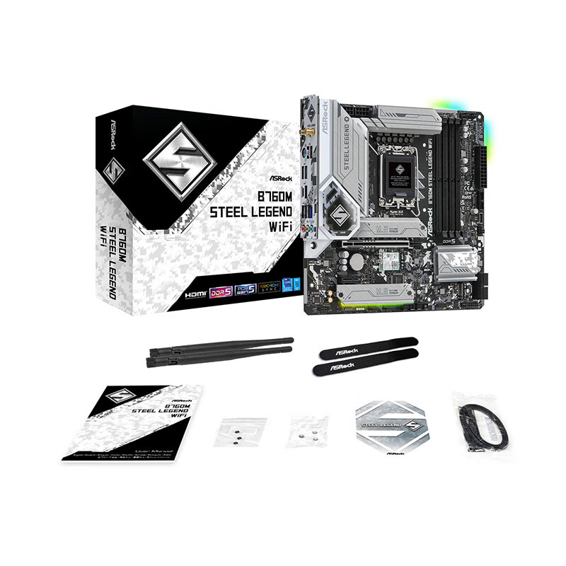 华擎 B760 ASROCK M STEEL LEGEND WIFI D5 图 8