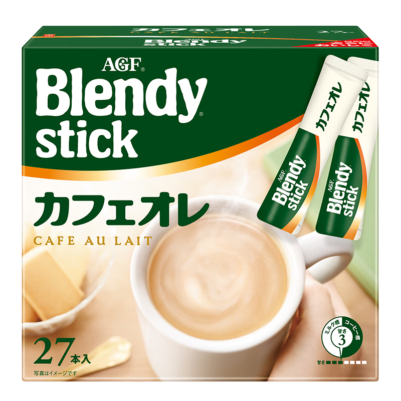 AGF品牌的Blendy牛奶速溶咖啡，价格走势与产品评测|分析咖啡价格走势