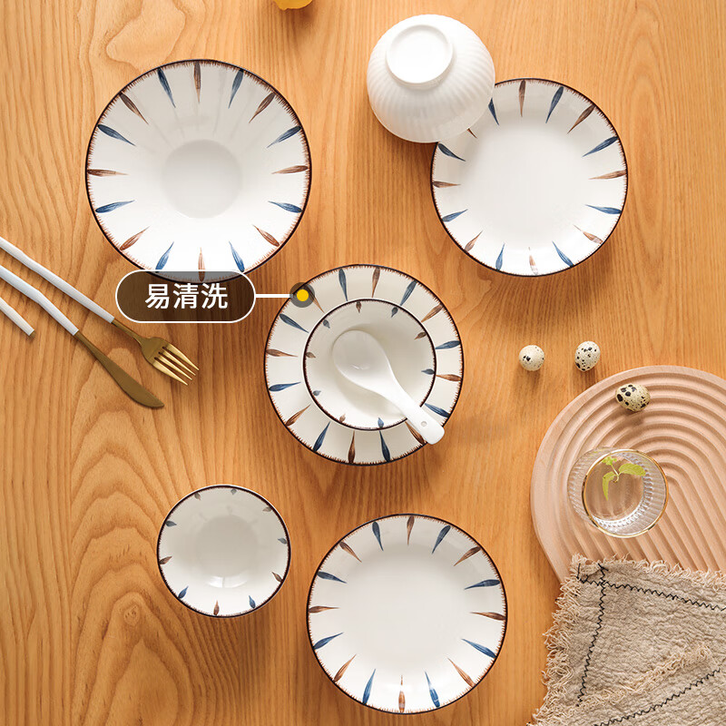 贺川屋餐具套装碗碟套装怎么样?直击体验感受