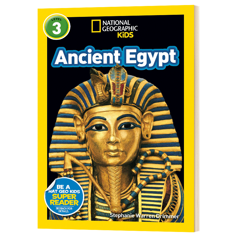 ancient egypt 国家地理儿童分级读物第3级 古埃及 英文版 进口英语