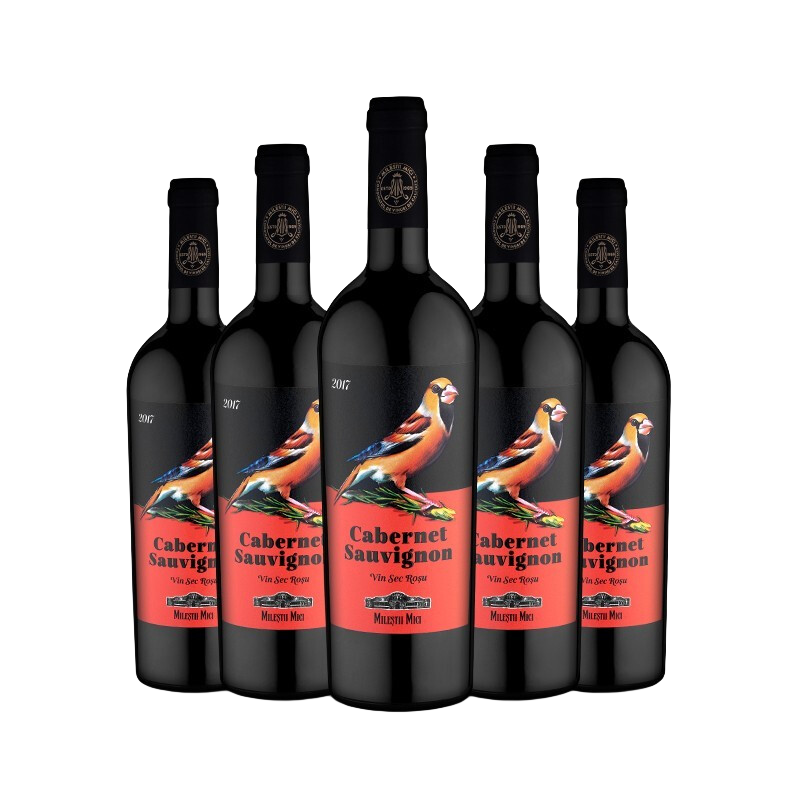 米茨百色丽赤霞珠单酿干红葡萄酒 原瓶原装进口红酒 摩尔多瓦国家馆 整箱6支装