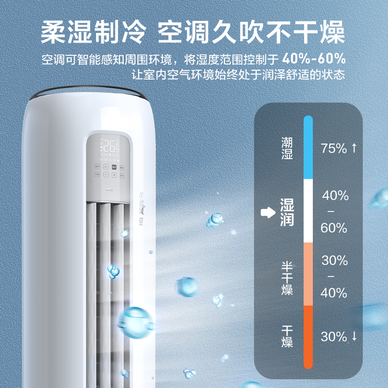 TCL 大3匹 新一級能效 變頻冷暖 柔風(fēng) 智能 自清潔 以舊換新 立柜式空調(diào)柜機(jī)KFRd-72LW/DBp-SMQ11(B1)客廳