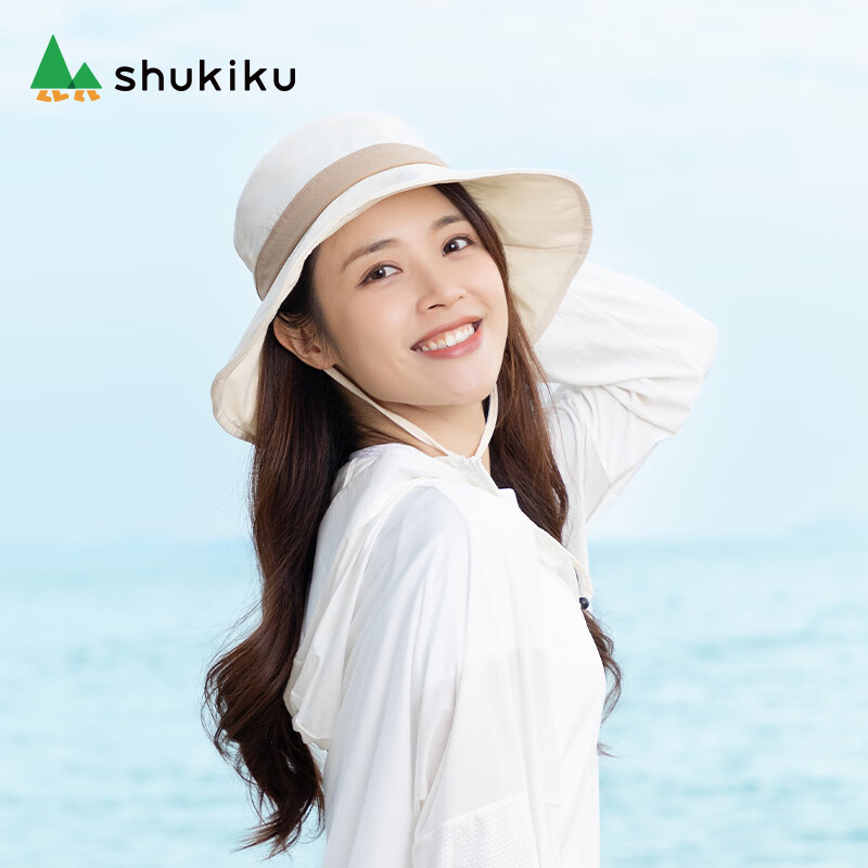 SHUKIKUŮʿ��ɹñ�ķ������ߴ�ñ�ܱ�͸�����ñ��������ñ�� ����ɫ ͷΧ 57-59cm 49Ԫ