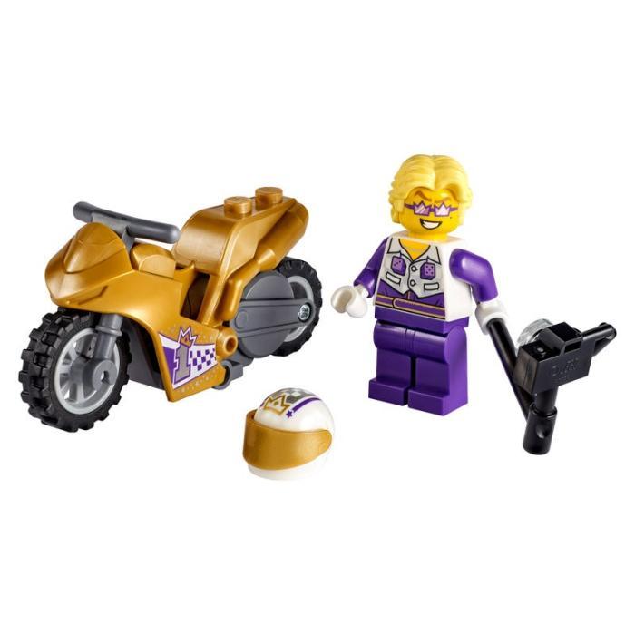 乐高(lego)积木拼插玩具送礼物city城市系列自拍特技自行车 60309儿童