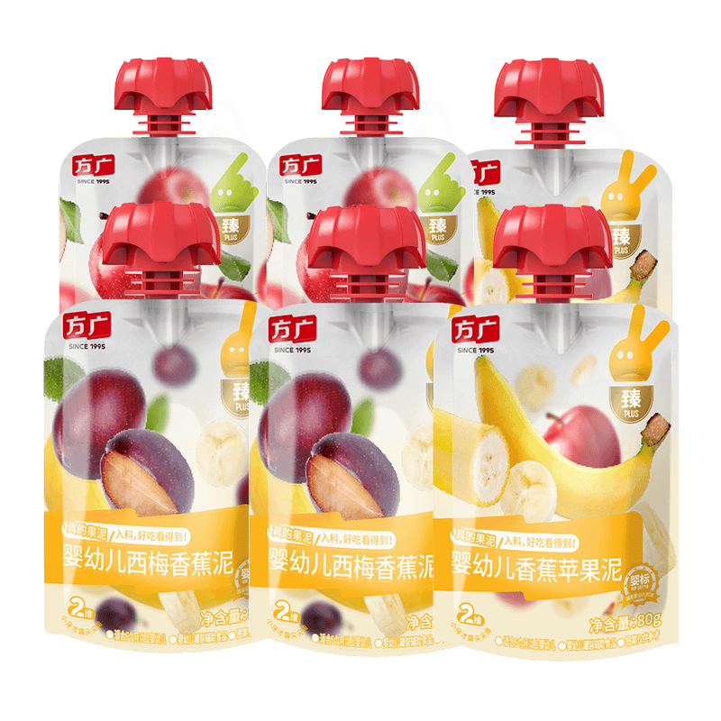 ���ڲ���������Ӥ�׶������������Ǳ�����ʳ��÷ˮ����6������������ PLUS���� ���װ 80g 6��