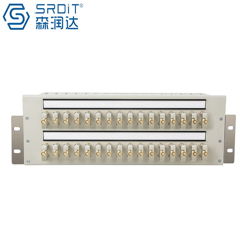 森润达(srdit)16系统ddf数字配线架 19英寸2m两兆e1同轴电缆接头终端