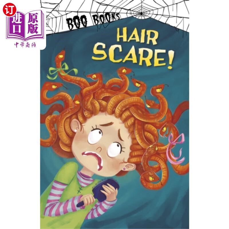 海外直订hair scare! 头发吓到!