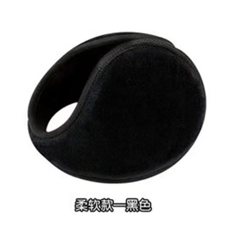 简尚恩 JIRSAERN耳罩保暖耳包冬季耳暖耳罩男士护耳朵冬天护耳套防冻耳捂子加厚鲸 黑色 1个装
