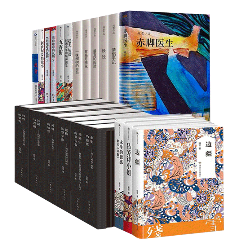 残雪作品集18册 紫晶月季花 沙漏与青铜 辉煌的裂变 黑暗地 垂直的