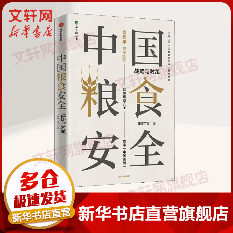 中国粮食安全 战略与对策 袁隆平作序推荐