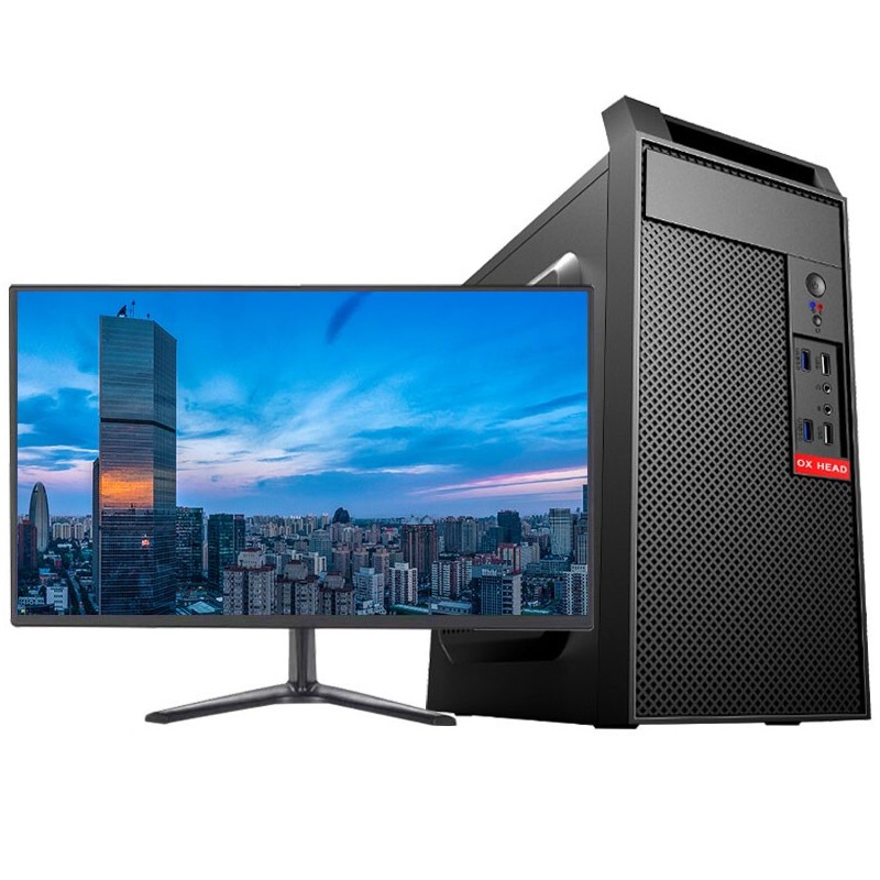 亚当贝尔 英特尔十代酷睿i3 10100/8g/512g 办公设计家用组装diy台式