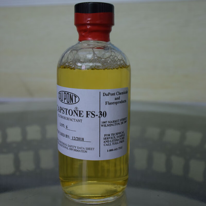 科慕化学原杜邦 fs-30氟碳表面活性剂 100克/瓶 样品装 100克