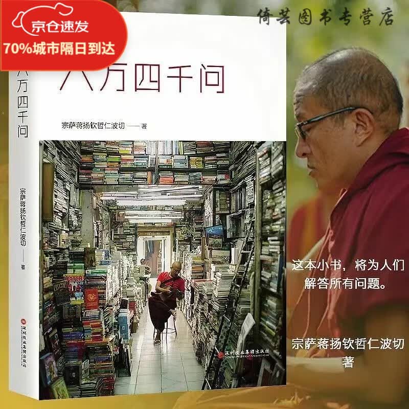 八万四千问 宗萨蒋扬钦哲仁波切作品 佛法能够解决问题 8万4千问 入门