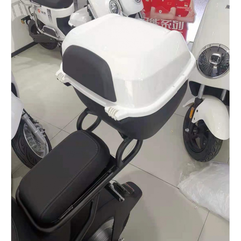 雅迪电动2021新款dm6,雅迪dm6冠能 雅迪de8配件后备箱 雅迪电动车de3/dm6加装尾箱载物架