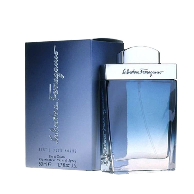 菲拉格慕(Ferragamo)【七夕王俊凯同款】蓝色经典男士淡香水礼盒送男友生日礼物50ml 蓝色经典男士淡香水100ml+礼盒贺卡+包+随机菲拉1.5ml