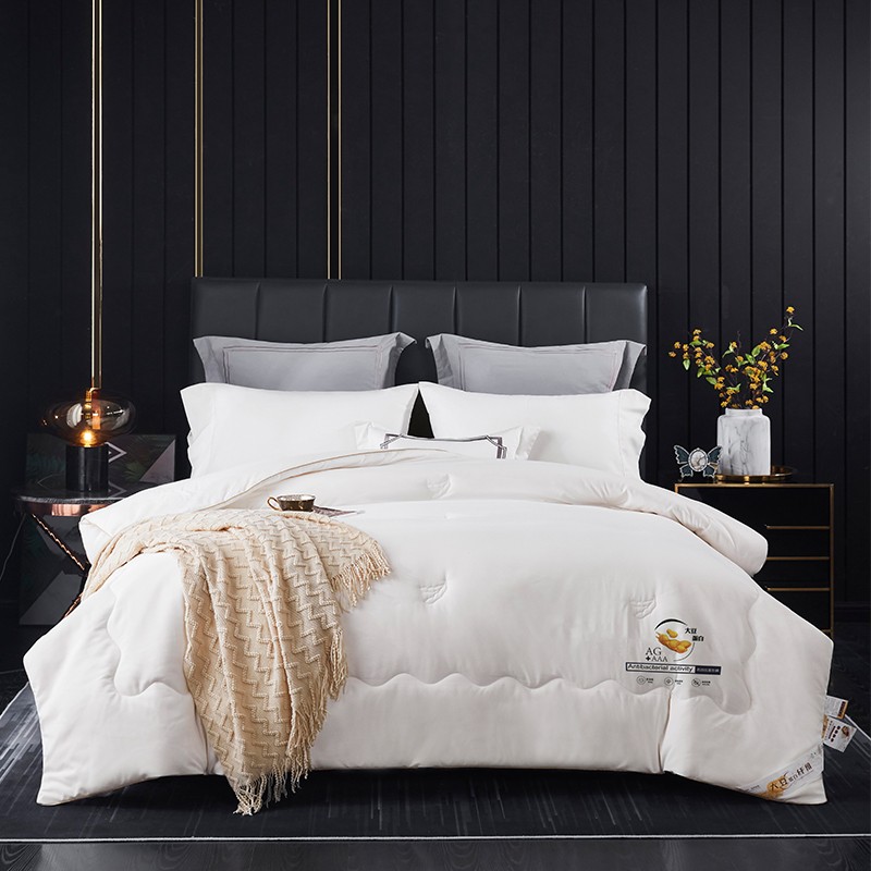 唐纳家纺 甄选大豆纤维抗菌被 白色 200*230cm