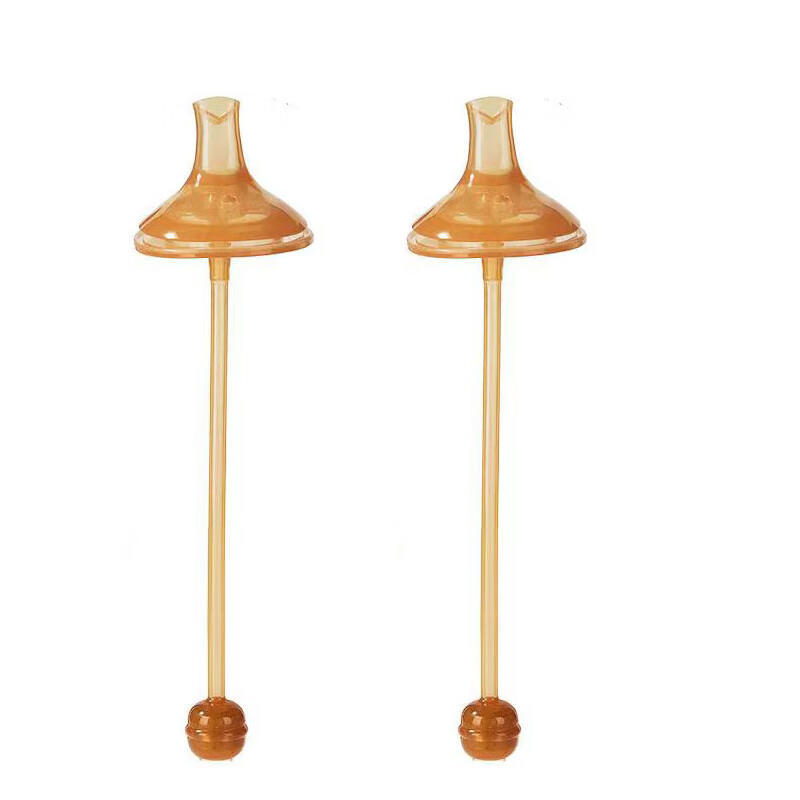 优爱心鸭嘴奶嘴【用于贝亲奶瓶配件】吸管鸭嘴奶嘴吸管手柄配 升级吸嘴2个