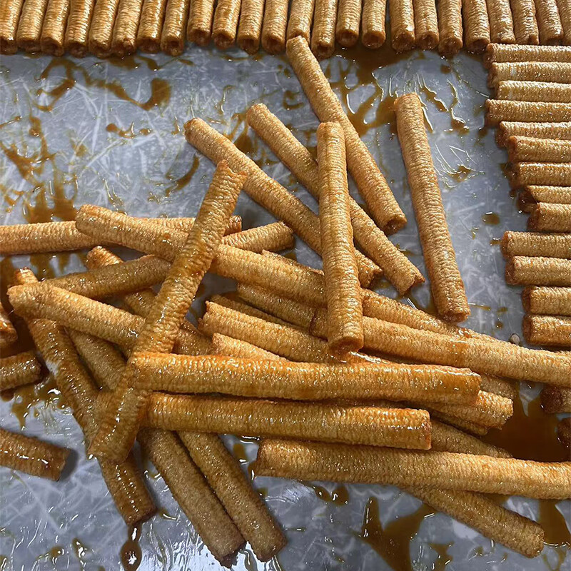 法思觅语现榨甘蔗红糖泡泡筒大米棒爆米花大米棍膨化米棍零食义乌特产