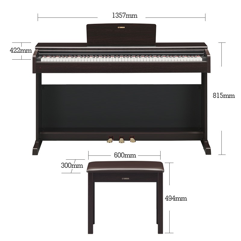 雅马哈YDP-103R电钢琴好不好优缺点实情？良心评测