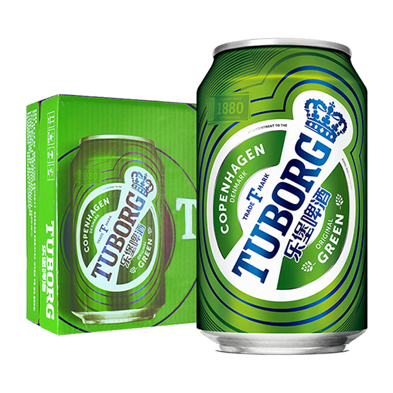 TUBORG 乐堡啤酒 330ml*24听