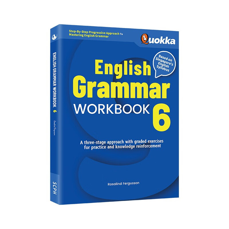 进口原版英文版|新加坡英语语法练习小学6六年级 English Grammar workbook