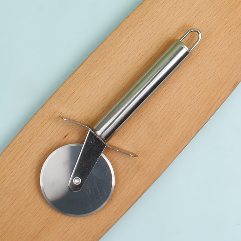 bmoi带齿轮披萨刀切油条用的滚轮刀手动油条刀披萨烘焙专用商用切油条