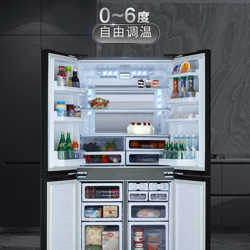夏普SJ-GX79F-BK进口冰箱怎么样？值得买吗？有哪些优势卖点