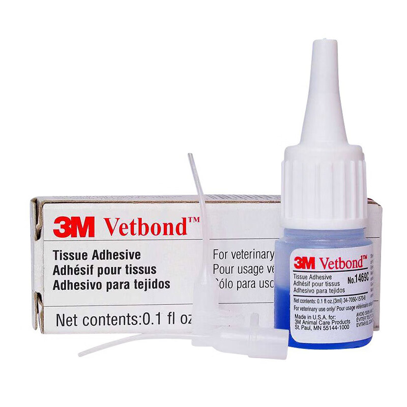 组织胶水 动物用免缝合止血3m vetbond tissue adhesive 1469sb