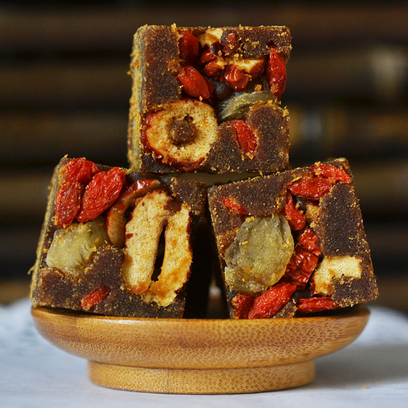 池塘湾广西特产四物红糖盒装红糖老姜红糖拍 纯手工古法红糖