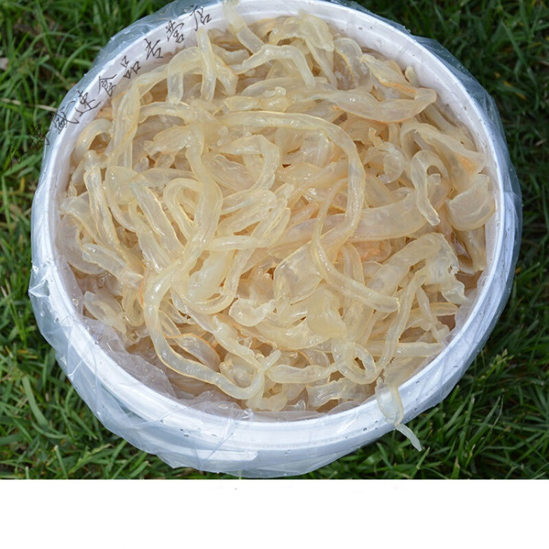晨臻海蜇丝五斤装凉拌盐渍海蜇头无沙不是即食 5斤桶装 5斤桶装