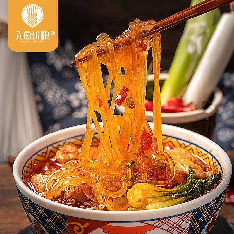 六盘优粮水晶粉丝 土豆粉条粉丝速食 酸辣粉火锅食材螺蛳粉食材 水晶