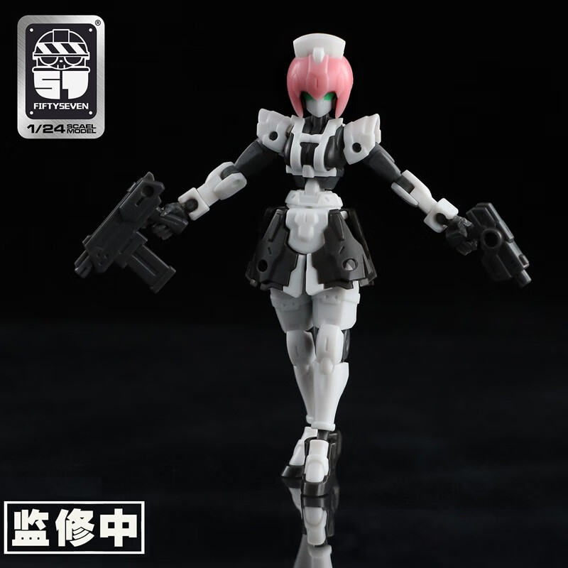 57傀甲小队全系列fiftyseven鬼火忍者盔甲武装机甲1/24拼装模 柚衣