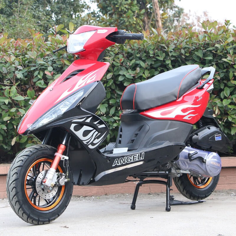 威涛鬼火踏板摩托车燃油款 国四电喷125cc可上牌迅鹰尚领小绵羊踏板车