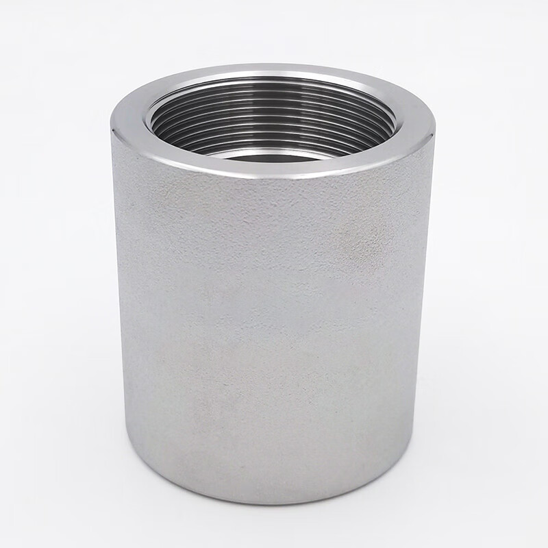 304/316l不锈钢高压内丝管箍npt耐210kg管件3000lb内螺纹内牙美标 304