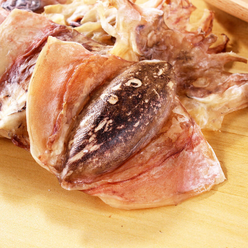 海味王/大海味道 墨干货煲汤大号北海淡水野生墨仔乌贼干 墨鱼干1斤