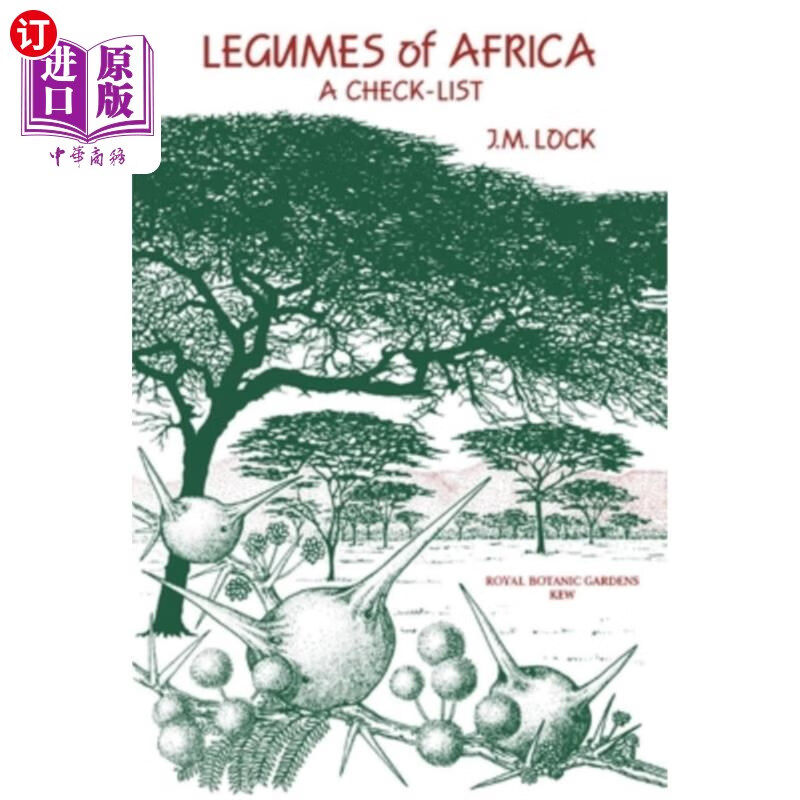 海外直订legumes of africa: a checklist 非洲豆科植物:清单