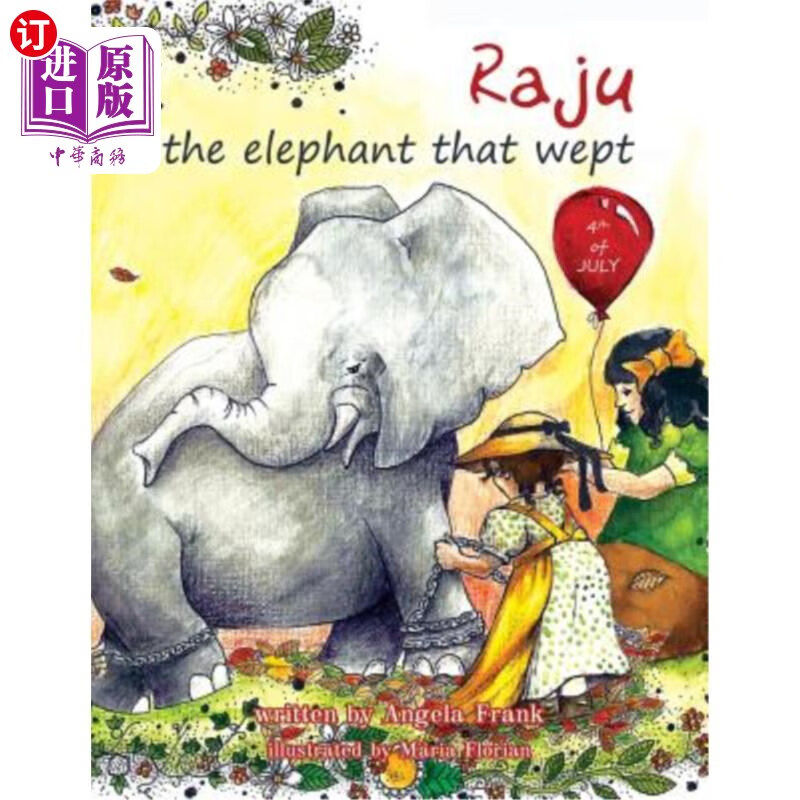 海外直订raju the elephant that wept: true story of raju the