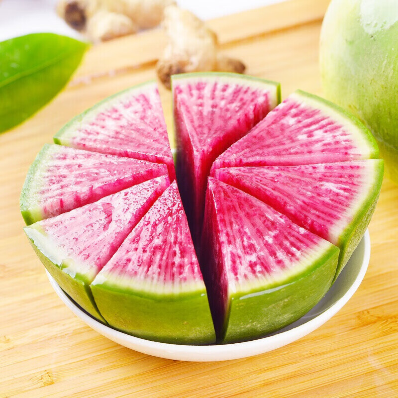 山东特产心里美萝卜新鲜红心泡菜红水果萝卜蔬菜 红心萝卜5斤