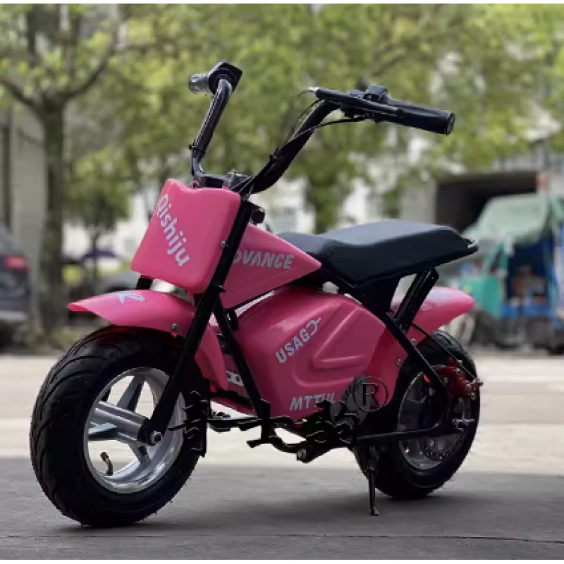 zhio电动小螳螂哈雷太子小跑车儿童玩具两轮摩托车迷你电动车电池款