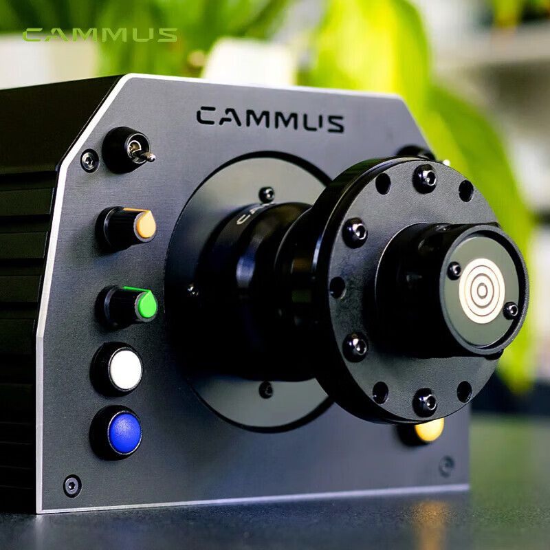 卡妙思CAMMUS伺服直驱方向盘模拟器8牛LP8赛车模拟器15牛DDWB15方向盘刹车踏板LC100 DDWB15【15Nm扭矩】