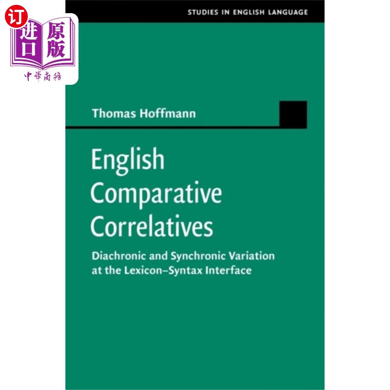 海外直订english comparative correlatives 英语比较关联词